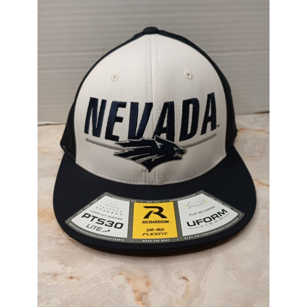 Nevada Wolf Pack Richardson PTS30 Lite Hat NWOT Sm/Md